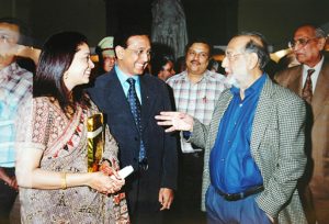 With H.E. Gov. Viren J Shah