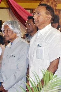 With HE Dr. Abdul Kalam, the former President of India